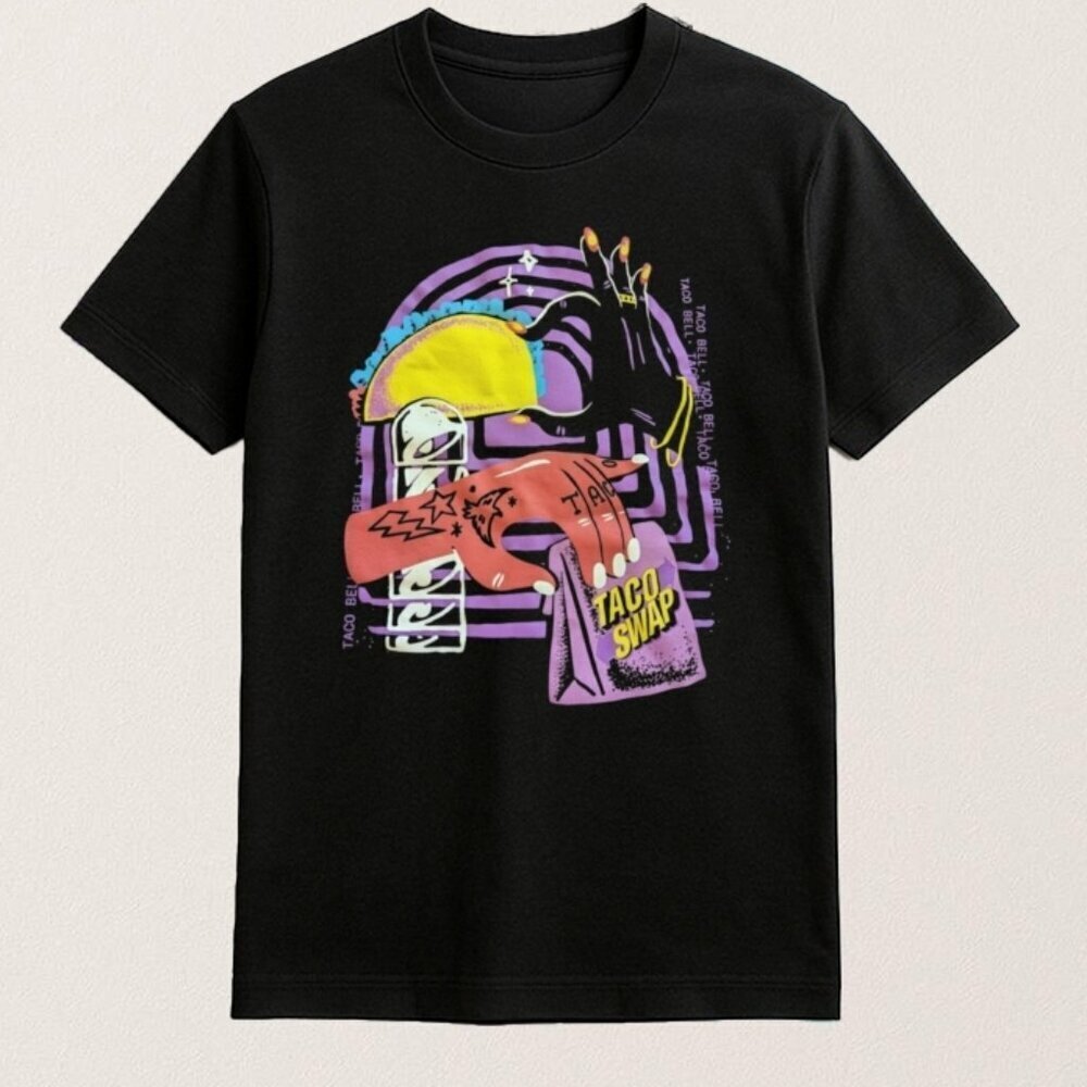Taco Bell Taco Swap Unisex T Shirt .